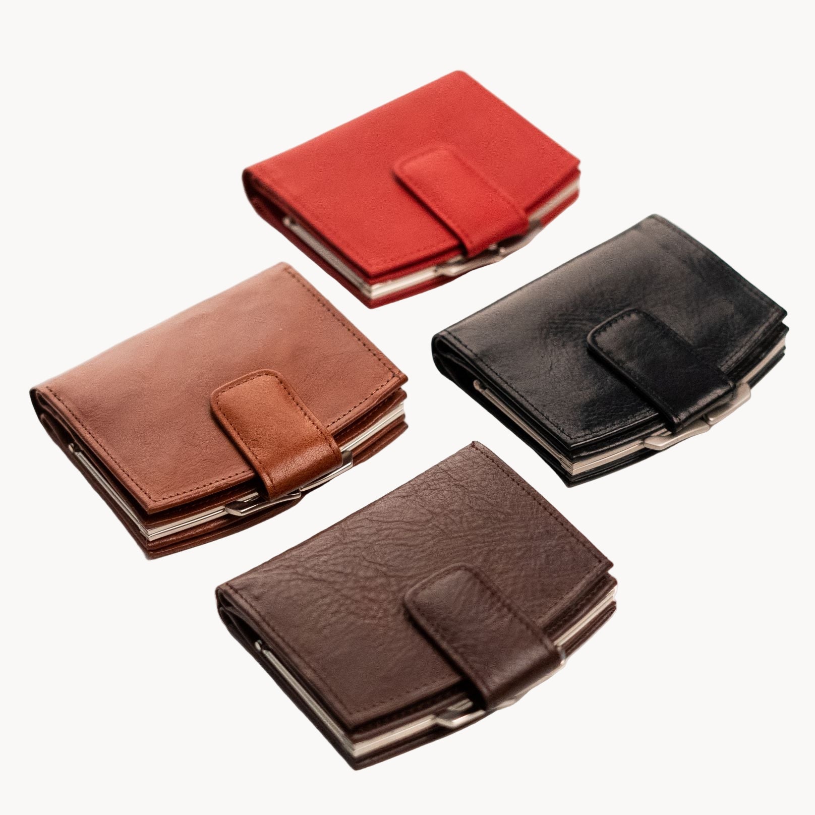 Leather Women's Wallet with Mirror 24-33