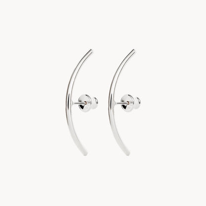 Radius Earrings - Silver