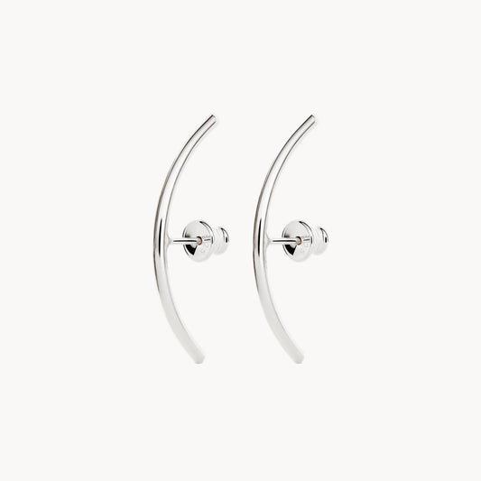 Radius Earrings - Silver