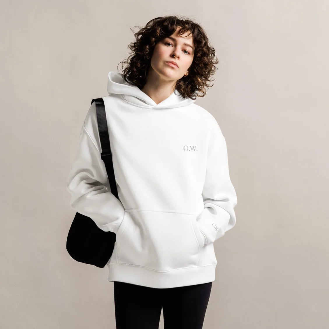 O.W. Oversized Hoodie – Premium Soft Fleece extra foto