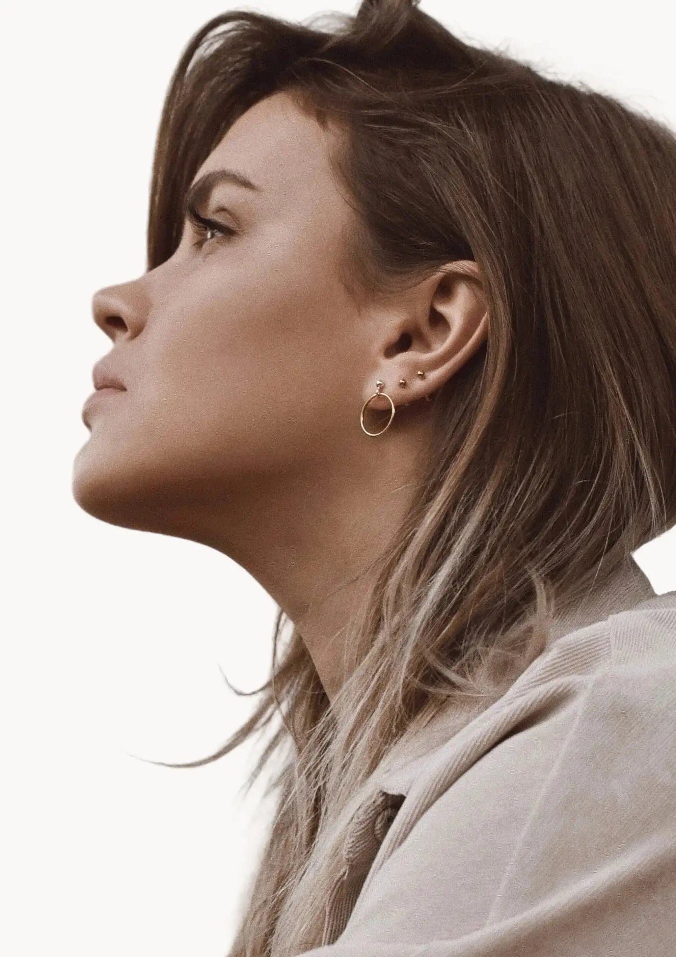 Pin Up Earrings - Gold extra foto