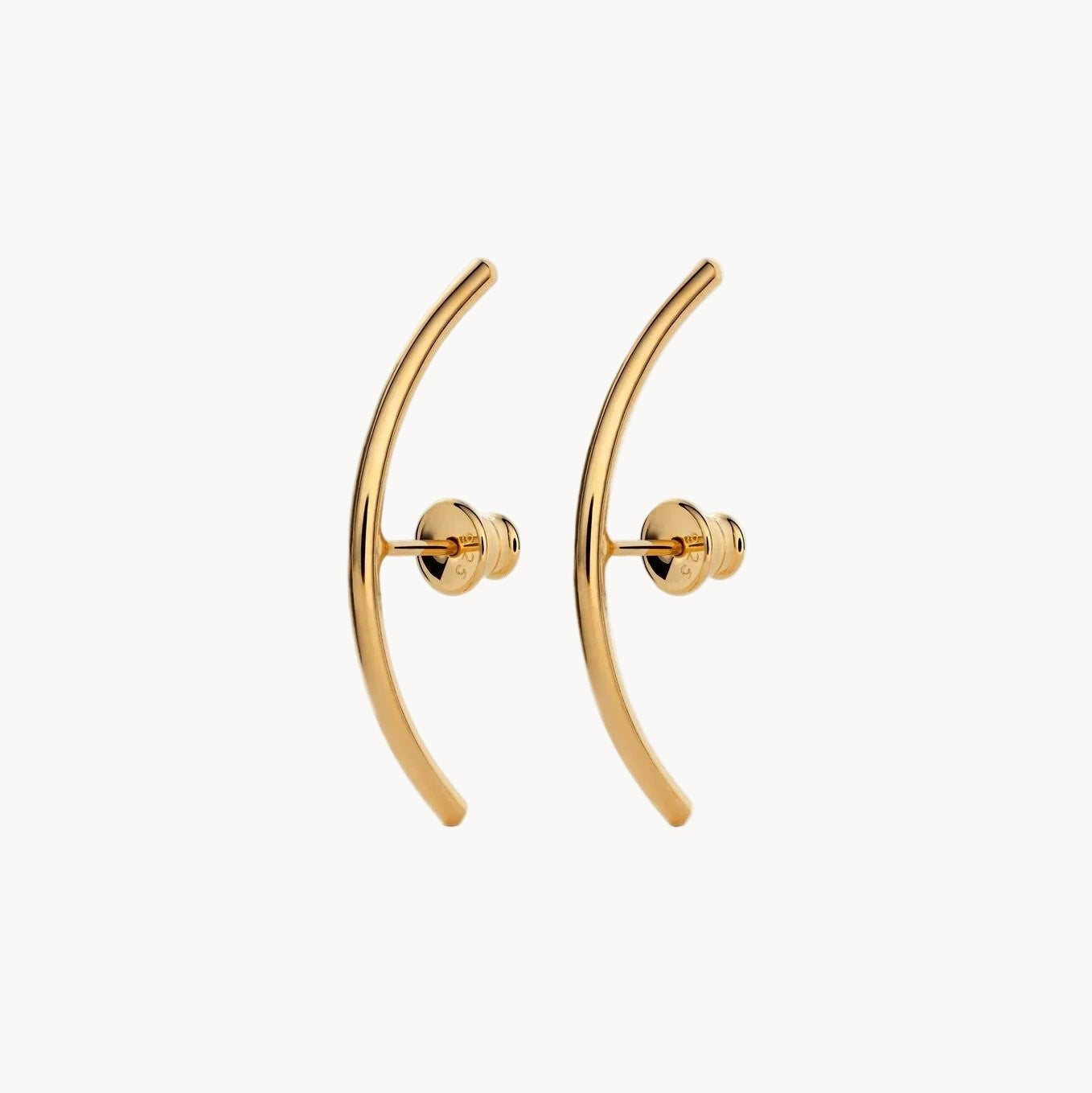 Radius Earrings - Gold